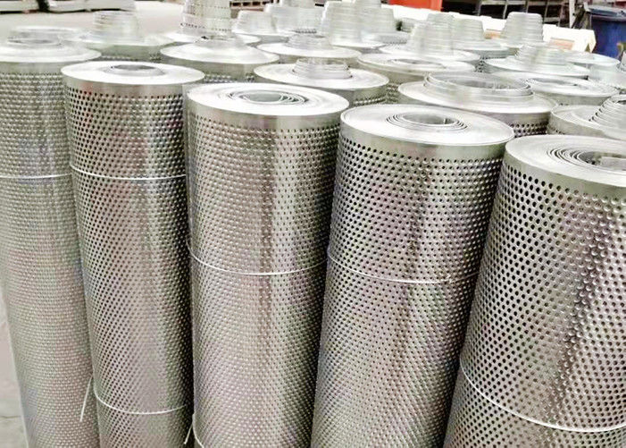 Noise Control SS316L Decorative Perforated Sheet Metal In 1*20m Roll