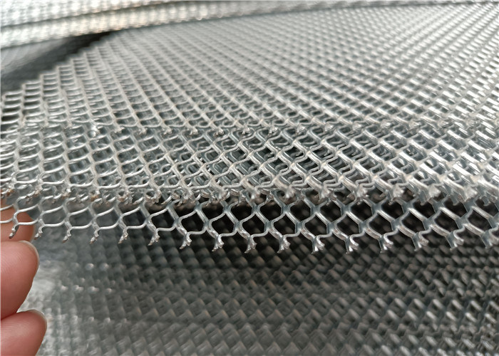 SWD 10mm LWD 25mm Expanded Metal Mesh , Fish Scale Mesh For House