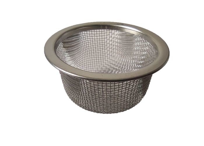 Long Life 10mesh 0.8mm Woven Wire Mesh Filter , Metal Coffee Strainer
